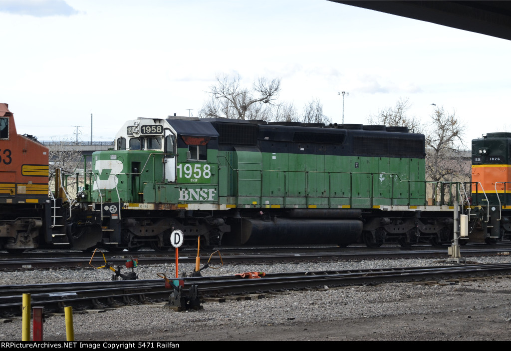 BNSF 1958 - Roster